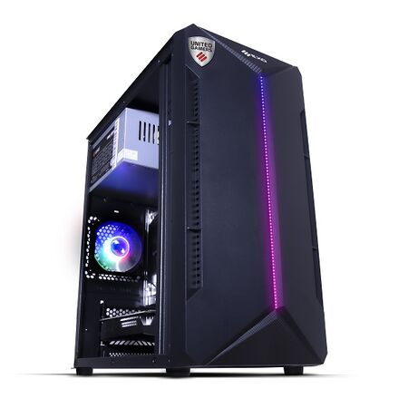 PC EXO United Gamer G53A Monitor 24" Intel i5 12va Ram 16gb Ssd  480gb RTX3050 6G  W11 Color negro 