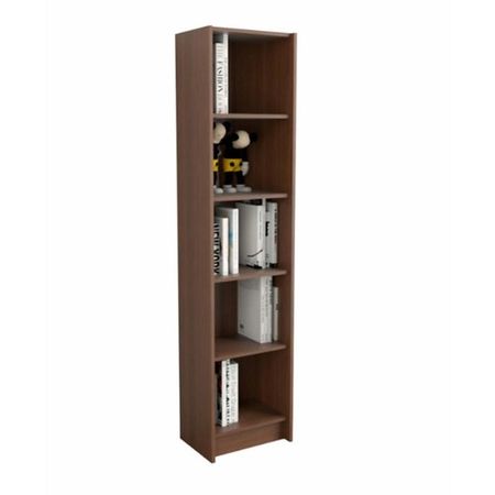 Estanteria Chica Abierta DS Home Caoba Tabaco 46x180x34 cm