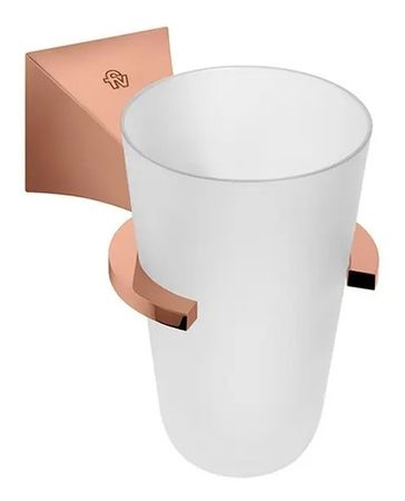 Porta Cepillos Fv Urbano Rose Gold 0169/h3