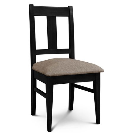 Silla de Comedor Euro lustre Wengue Tapizado Shot Mustang Espacity