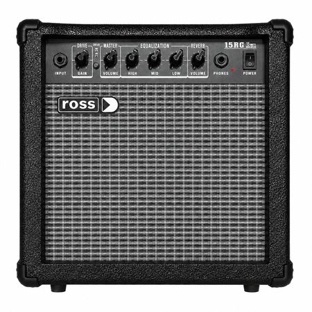 Ross G-15R. Amplificador para guitarra eléctrica 15W con distorsión y reverb