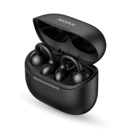 Auriculares Open Ear Bluetooth Noak OWS Aero Oido Libre Negro