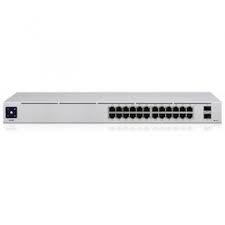 Switch Ubiquiti 24 Puertos Gigabit con 2 Puertos SFP 10 Gbps