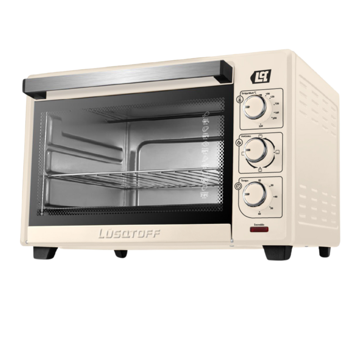 HORNO ELECTRICO LUSQTOFF 60L CREAM - Vista 2