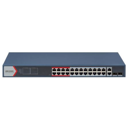 DS-3E1326P-EI  Switch Hikvision 24p PoE Fast Ethernet (7166)