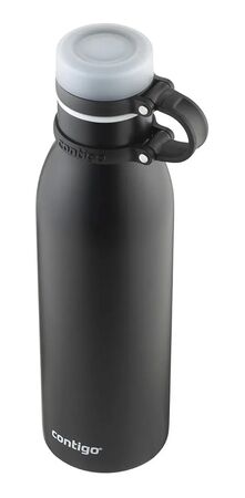 Botella Térmica Contigo Matterhorn Negro Mate 591ml Inox
