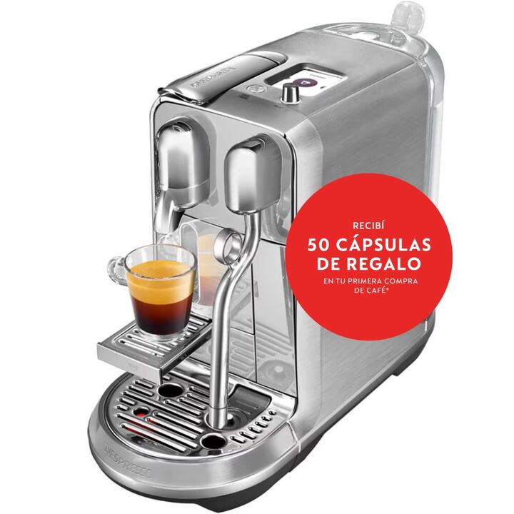 Cafetera Nespresso Creatista Plus Metallic J520-AR-ME-NE2-IMPO - Vista 1