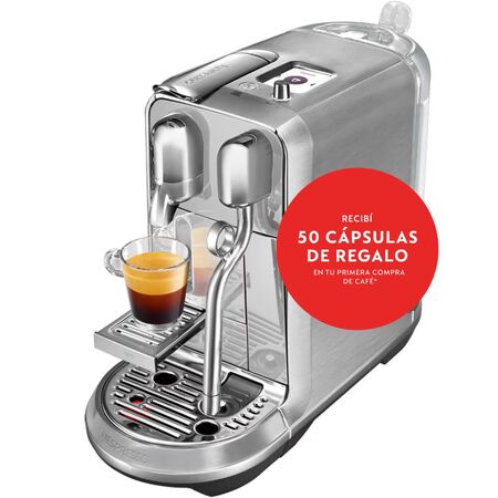 Cafetera Nespresso Creatista Plus Metallic J520-AR-ME-NE2-IMPO