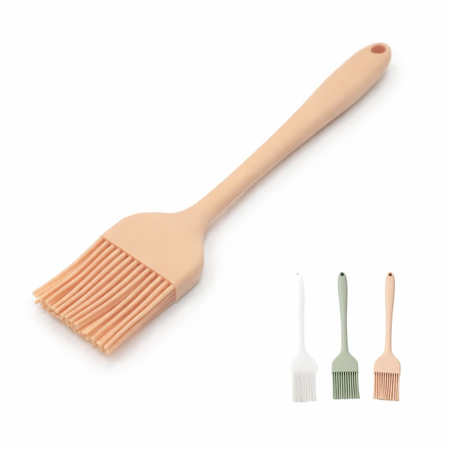 Pincel Silicona Reposteria Gastronomia Rosa