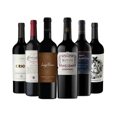Vinos Tintos Cabernet S. Seleccion x 6 Luigi Bosca Rutini Trumpeter