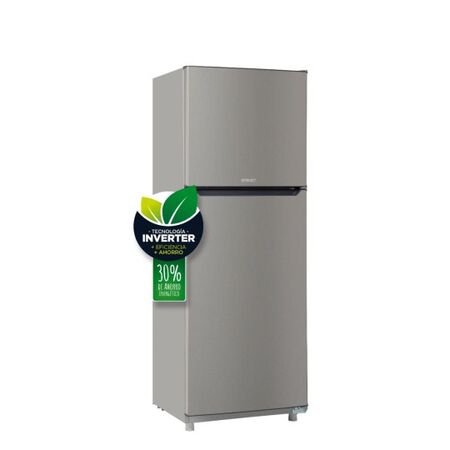 Heladera BRIKET BK2F1820V inverter color inox 350l A++