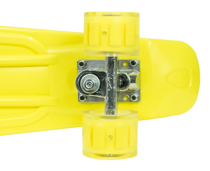 Patineta con Luces F-104 Bebitos Amarillo - Vista 7