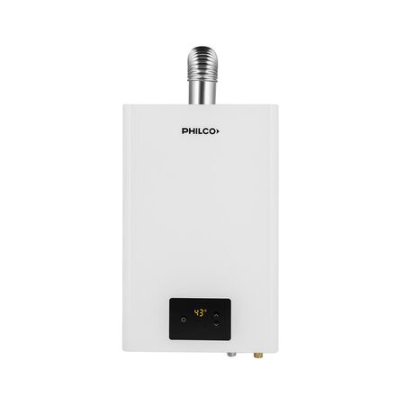 Calefon T Forzado Philco PHCA14B 14L Blanco Pilotless G. Nat