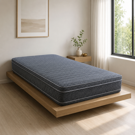 Colchon Espuma 1 1/2 Plaza Ayfa Diamante Dual Euro 90x190x30 130kg