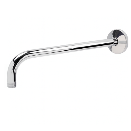 Brazo De Ducha P/Lluvia 35cm Novohome Color Cromado