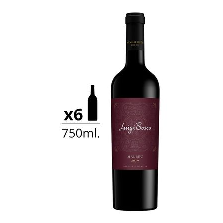 Vino Tinto Luigi Bosca Malbec Caja x 6