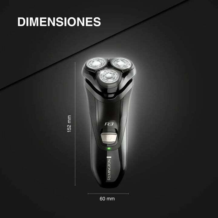 Afeitadora Rotativa C/Luz Led Remington Style Series R3011 - Vista 4