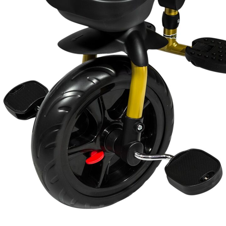Triciclo multifuncional Infanti JY-T07B Dorado - Vista 15