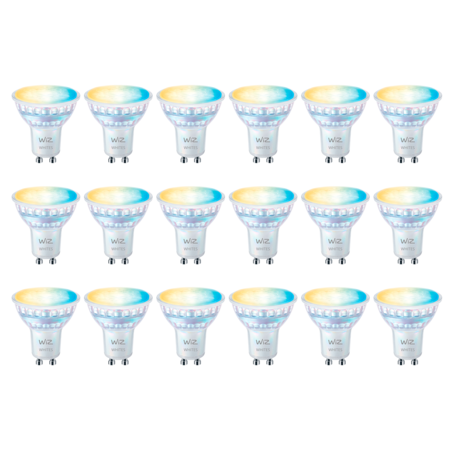 Wiz Lampara Led Dicroica Wifi Rgb Gu10 Calida/Fria Smart X18