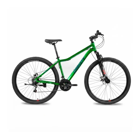 Bicicleta MTB Gravity Dabomb Rodado 29 Talle M/L Verde/Negro