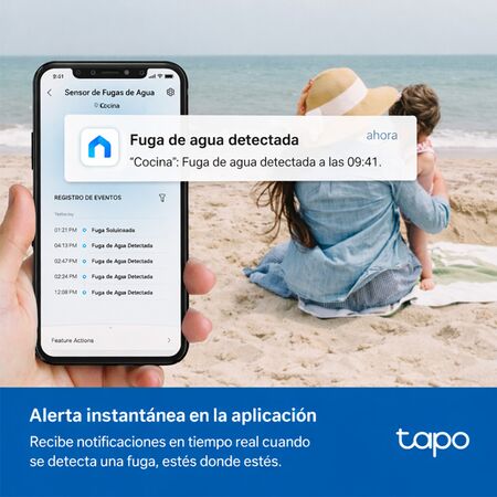 Smart Home Tp-Link Tapo T300 Sensor Fuga Agua