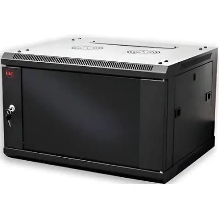 Rack Mural GLC 6U Soho 500mm 19 pulgadas Vidrio Templado