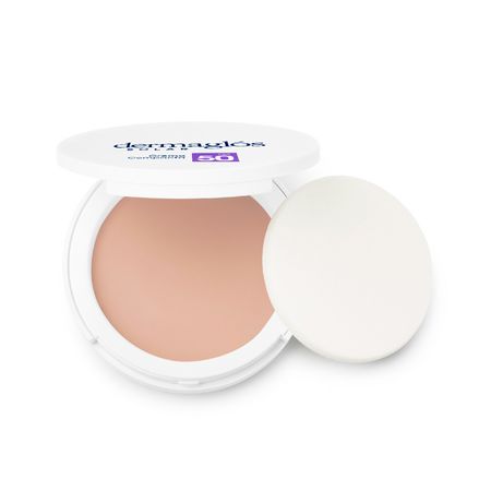 Dermaglos Protector Solar Facial Compacto Fps50 Color Tono 1