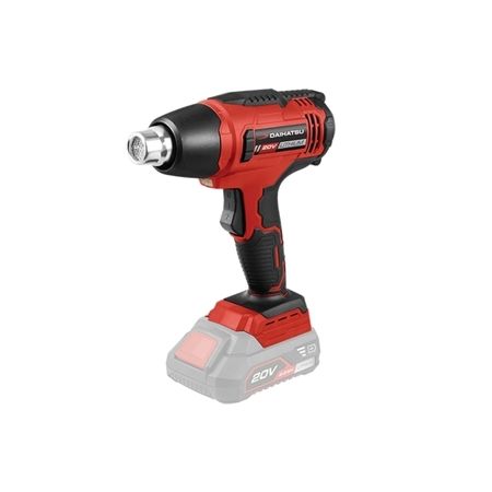 Pistola de calor inalambrica 20v DAIHATSU sin bateria sin cargador