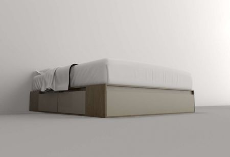 Box 1,60m 4 Caj 1pta Rev Nogal L.|gris C. Tables