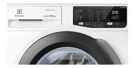 Lavarropas Carga Frontal Electrolux Inverter Elaf210b 10 Kg. Color Blanco