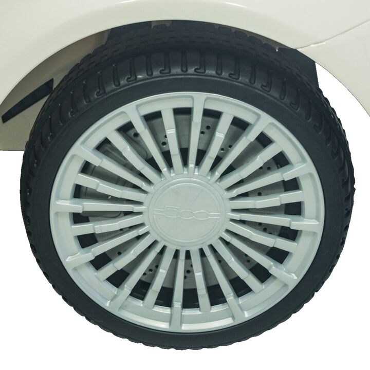 Auto a batería Fiat 500 Infanti Blanco - Vista 9