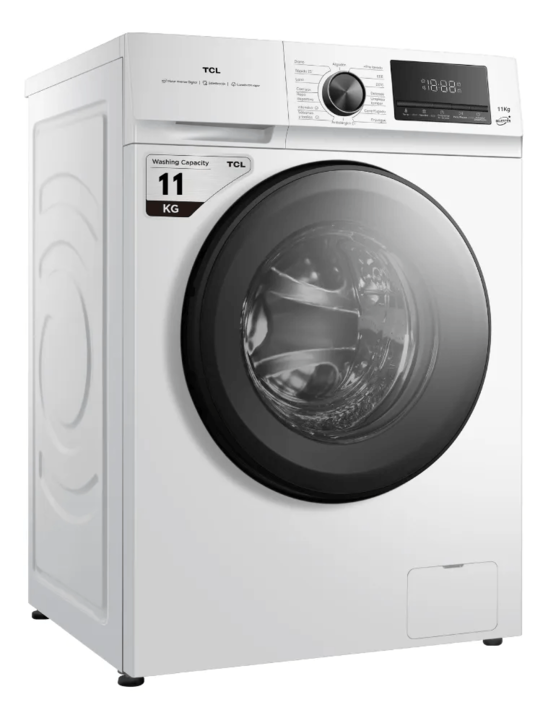 Lavarropas Tcl P111flw Inverter Antiscalding 11kg 1400 Rpm Blanco - Vista 3