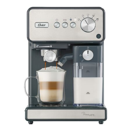 Cafetera Espresso Automatica Oster Primalatte 15 Bares Plata