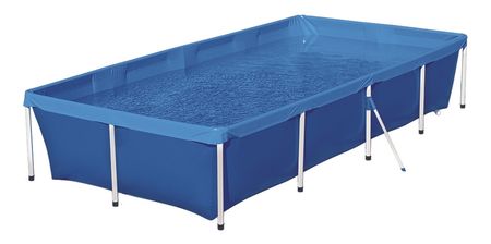 Pileta Estructural de Lona Rectangular 3000 Litros Mor 1005