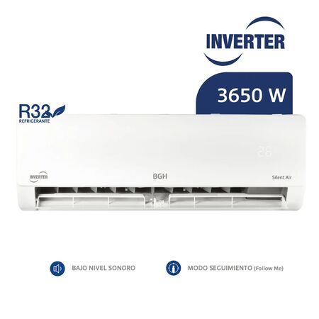 Aire Acondicionado Split Inverter BGH 3500 BSI37WCNX Frio/Calor 