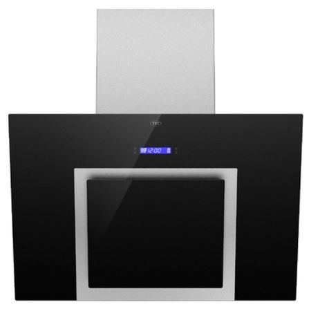 Campana de Cocina TST Espejo Negra - 75cm - Purificador - Extractor