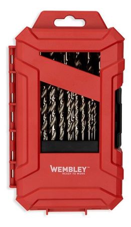 Juego de Mechas Wembley HSS 1 a 13mm Set de 25 Piezas