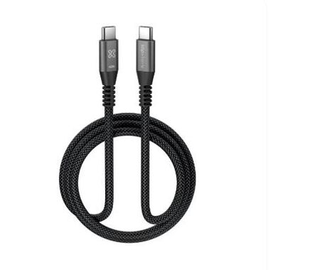 CABLE KLIPXTREME KX POWER GO POWER GO 250 KX USB-C CABLE 60W 480mbps 6ft/1,80mts. BRAIDED (KAC-250-6