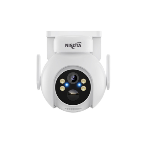 CAMARA DE SEGURIDAD NISUTA IP EXTERIOR SOLAR (C:BLANCO NSIC72S)