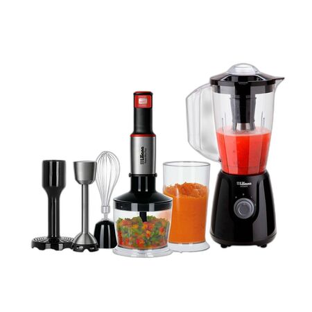Combo Procesadora Liliana AH945 1300W 4 en 1 + Licuadora Liliana AL110 500W