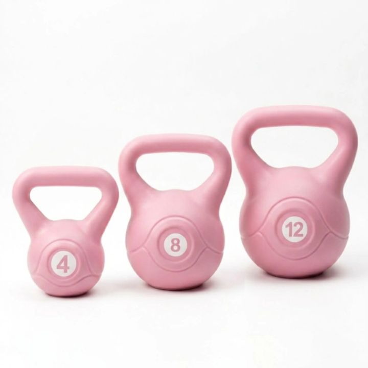 Combo 3 Pesas Rusas – 4 kg + 8 kg + 12 kg - Vista 2