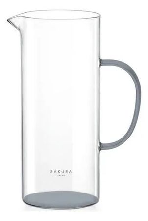 Jarra De Vidrio Sakura Prisma Pearl Grey 1.5 L Pearl Grey