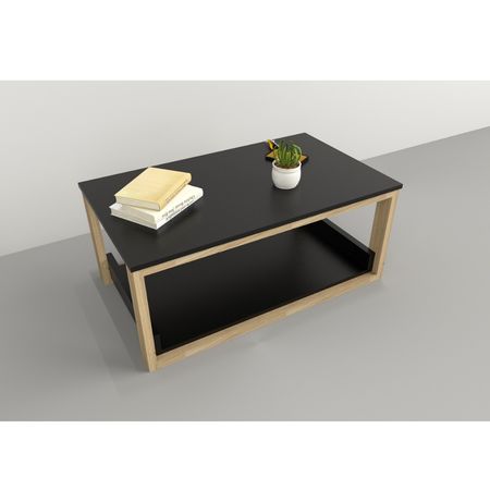 Mesa Ratona 0.90 Mts Tables Cod: 2022 Olmo Finlandes-Negro