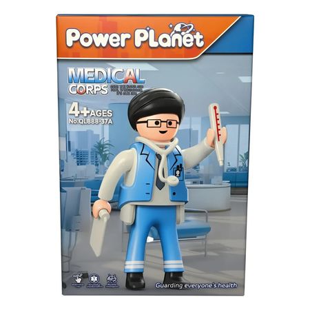 Muñeco Doctor Power Planet Medical Corps con Accesorios