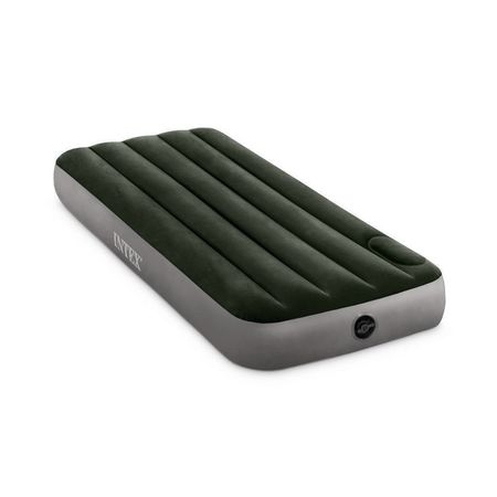 Colchon Inflable Una Plaza Intex Dura-Beam C/Inflador Interno 25582/2