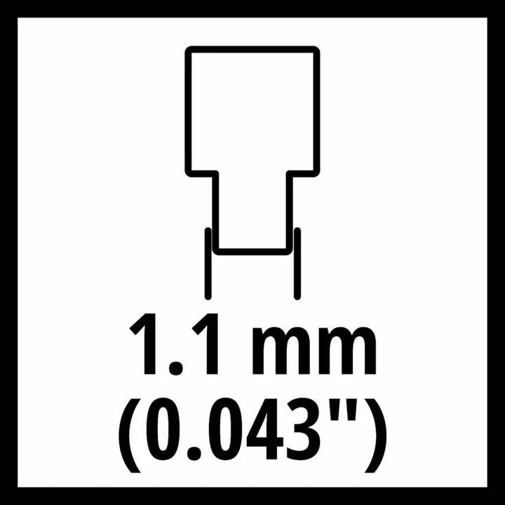 Einhell Cadena para motosierra de 20 cm, 3/8", 33 DL, 1,1 mm - Vista 4