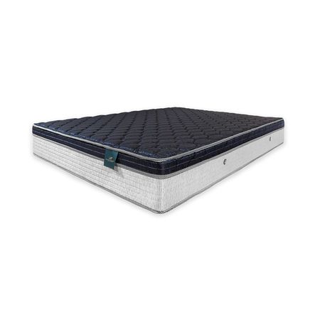 Colchón Sueño Dorado Denver Plus 2 Plazas (140x190 cm) - Espuma Alta Densidad + Europillow