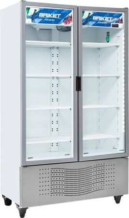 Exhibidora Vertical Briket 971L Master 10000 R-290 2 Puertas