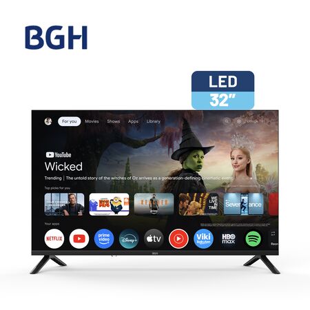 TV BGH LED 32" HD GOOGLE TV