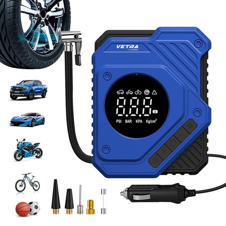 Inflador Portátil Compresor Para Auto 12V Vetra by Gadnic 12V Neumáticos